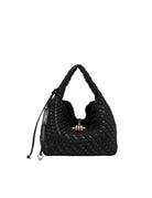 borsa pelle aurelie nero - gianni chiarini - shopper