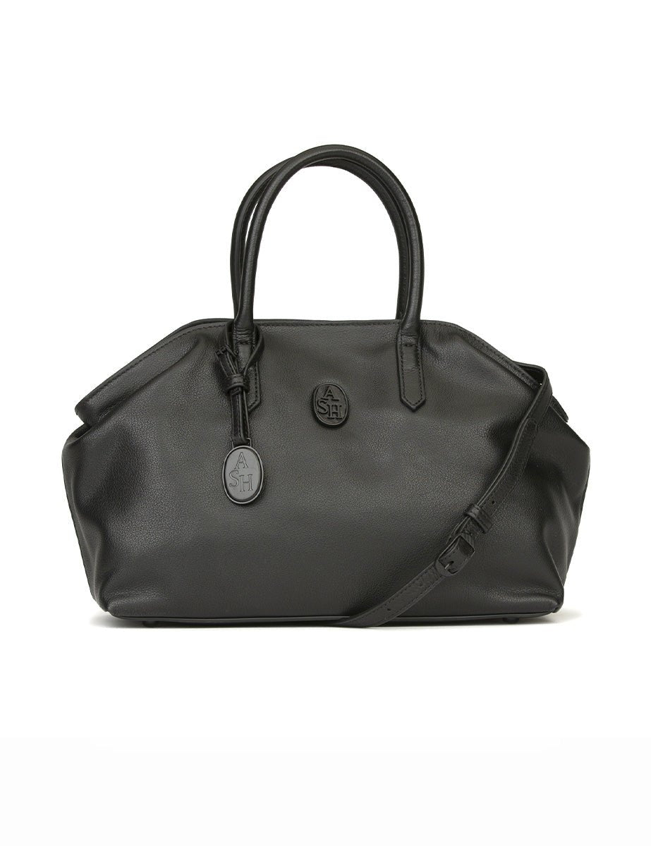 borsa pelle black - ash - shopper