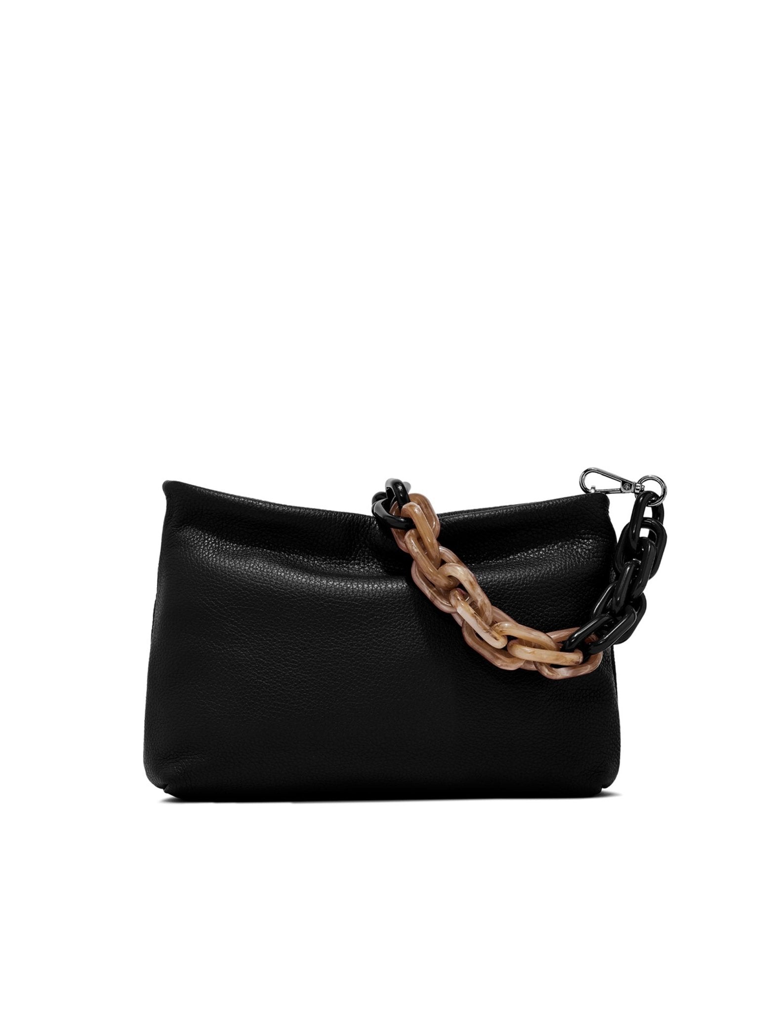 borsa pelle brenda nero - Frida SRL