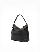 borsa pelle brina nero - gianni chiarini - shopper