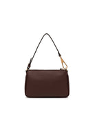 borsa pelle brooke marrone - gianni chiarini - clutch