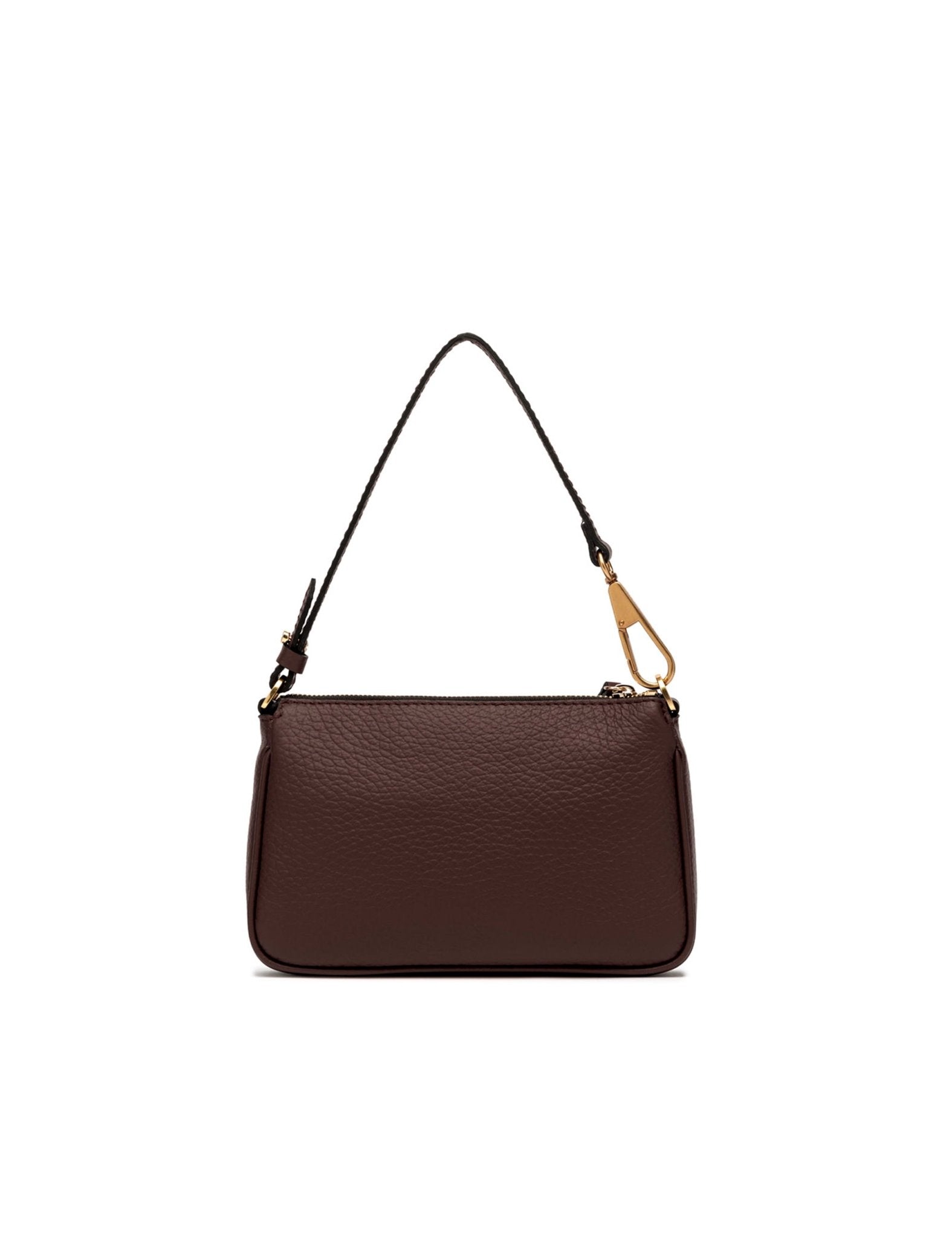 borsa pelle brooke marrone - gianni chiarini - clutch