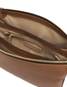 borsa pelle brooke marrone noce - gianni chiarini - clutch