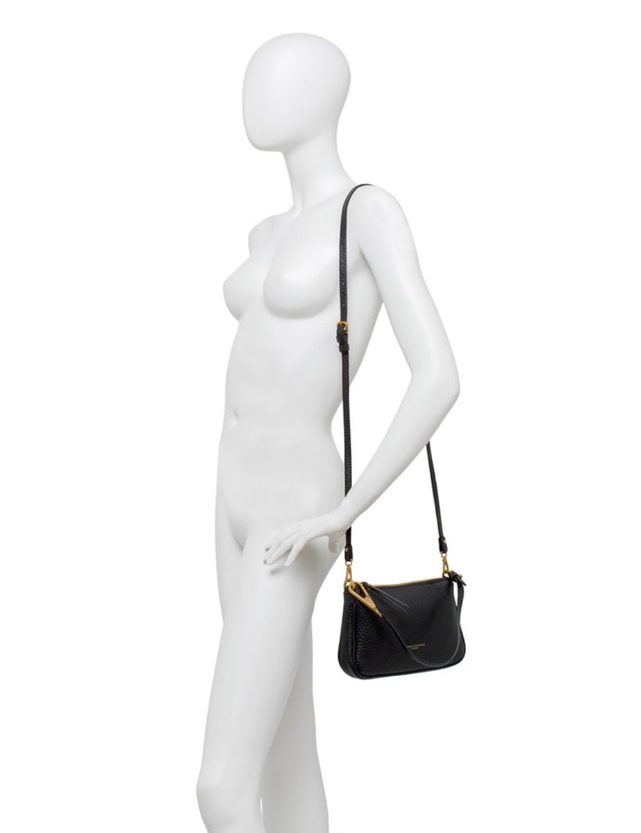 borsa pelle brooke wine berry - gianni chiarini - clutch