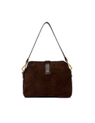 borsa pelle caterina cioccolato - gianni chiarini - clutch