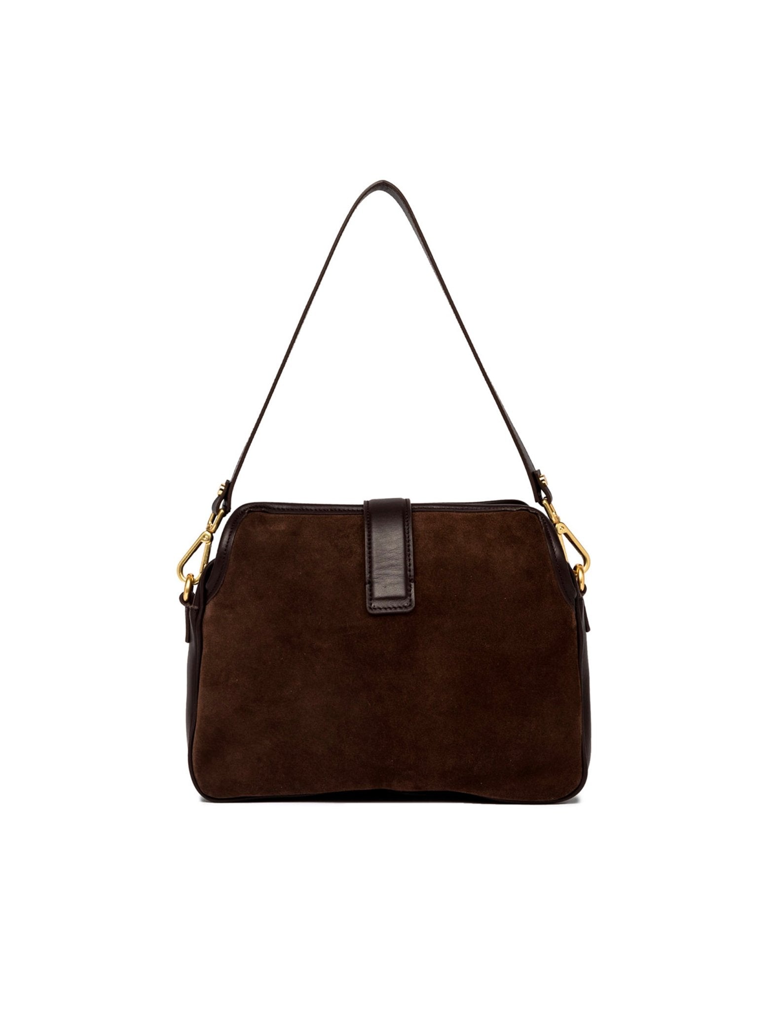 borsa pelle caterina cioccolato - gianni chiarini - clutch