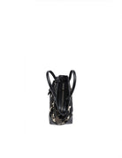 borsa pelle cavallino stampa mucca nero - ash - shopper