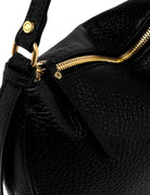 borsa pelle chiara nero - gianni chiarini - shopper