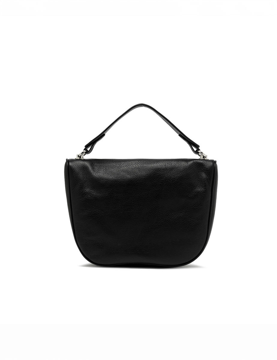 borsa pelle cindy nero - gianni chiarini - clutch