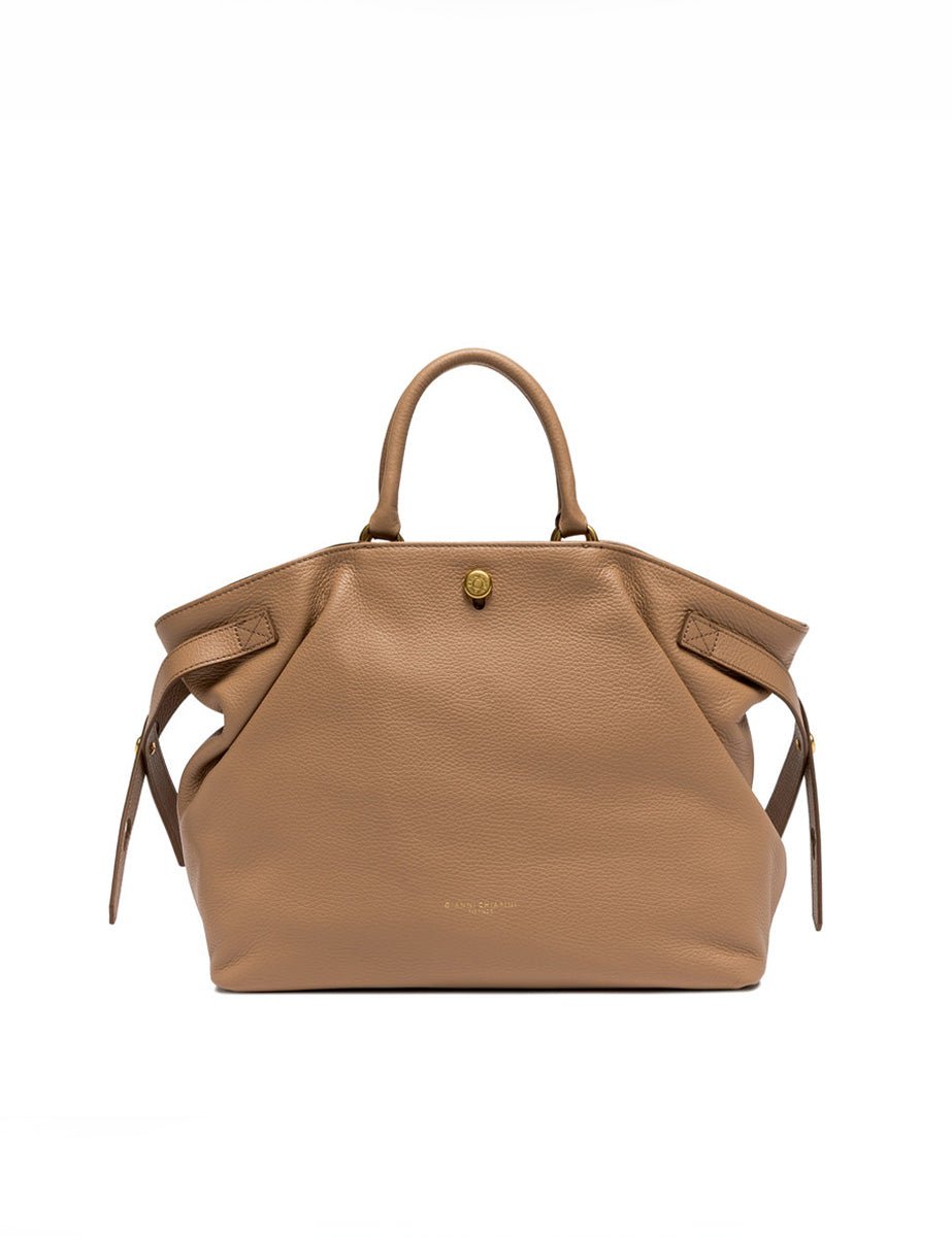 borsa pelle claudette clay - gianni chiarini - shopper