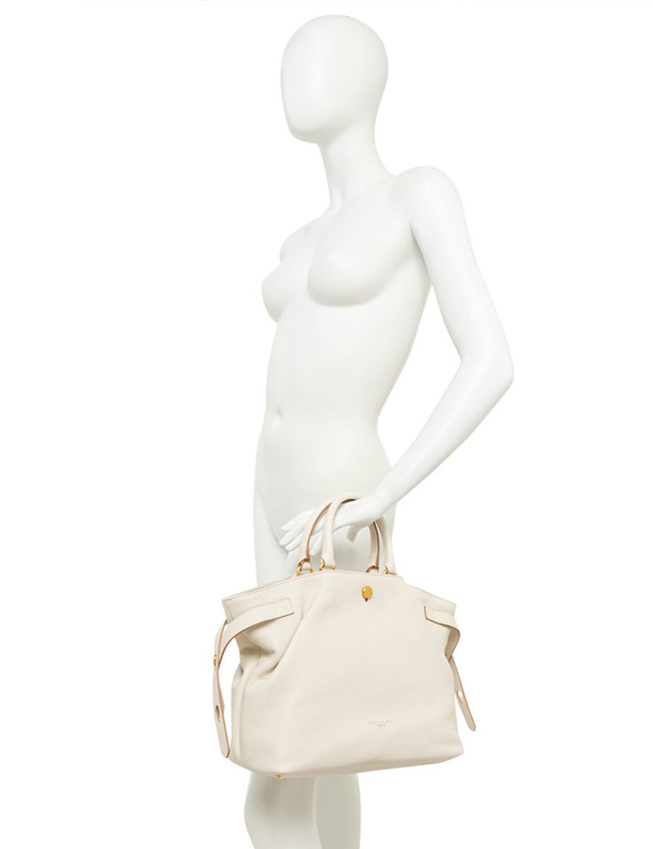 borsa pelle claudette marble - gianni chiarini - shopper