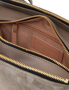 borsa pelle debbie grigio chiaro - gianni chiarini - clutch