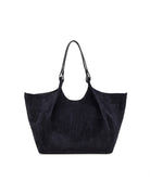 borsa pelle dua blu - gianni chiarini - shopper