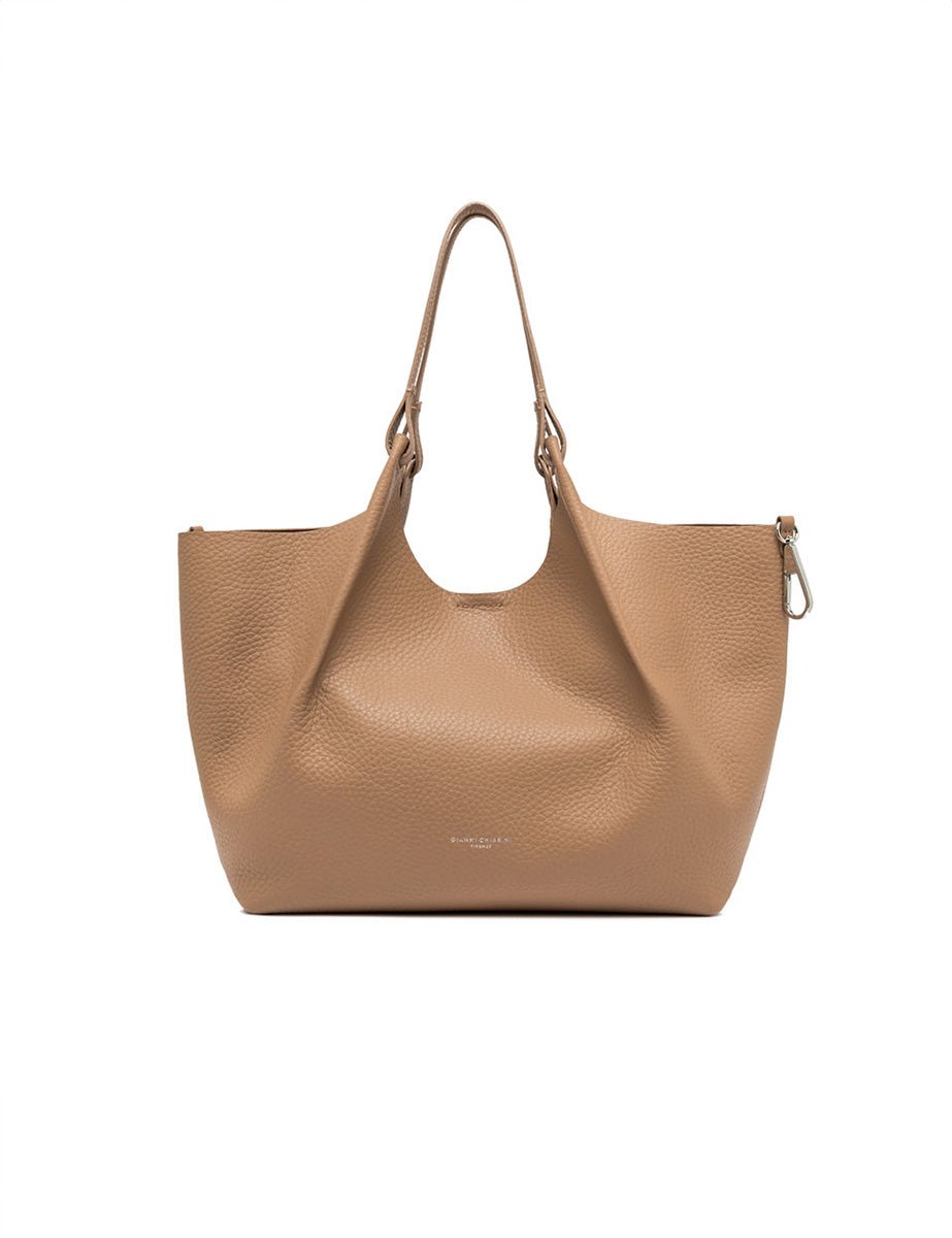 borsa pelle dua clay - gianni chiarini - shopper