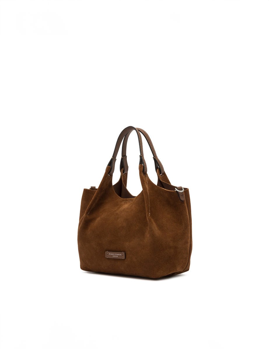borsa pelle dua cognac - Frida SRL