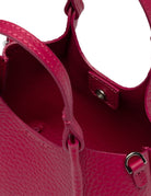 borsa pelle dua desert flower - gianni chiarini - shopper