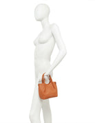 borsa pelle dua desert flower - gianni chiarini - shopper