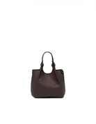 borsa pelle dua marrone scuro - gianni chiarini - shopper