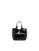 borsa pelle dua nero - gianni chiarini - clutch