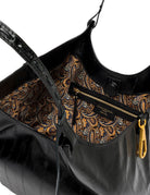 borsa pelle dua nero - gianni chiarini - shopper