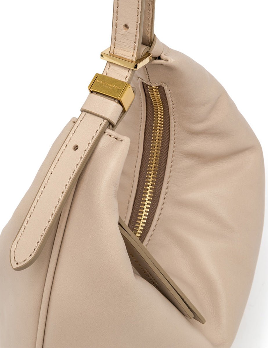 borsa pelle ella pink salt - gianni chiarini - clutch