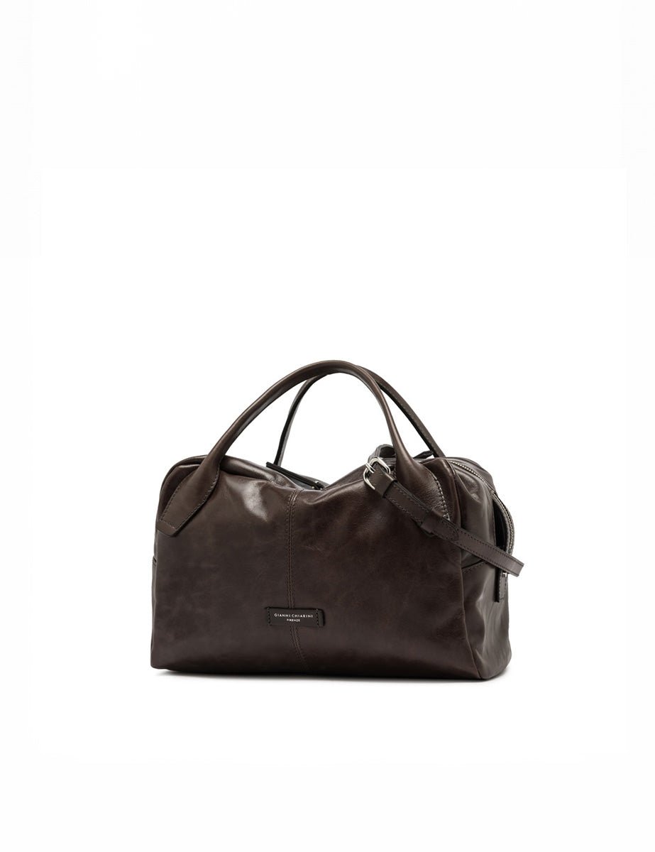 borsa pelle emily espresso - Frida SRL
