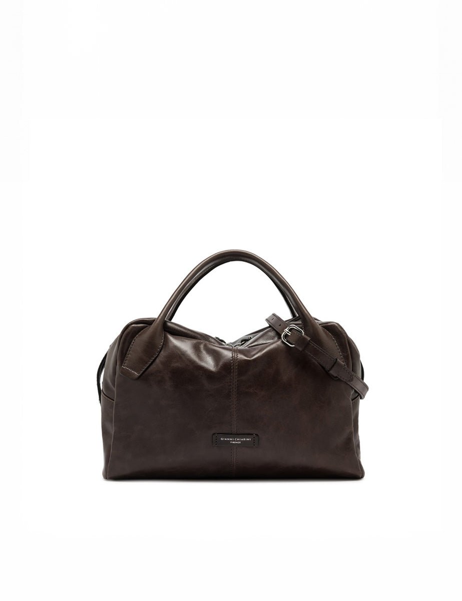 borsa pelle emily espresso - Frida SRL