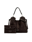 borsa pelle era marrone scuro - gianni chiarini - shopper