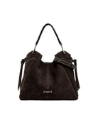 borsa pelle era marrone scuro - gianni chiarini - shopper