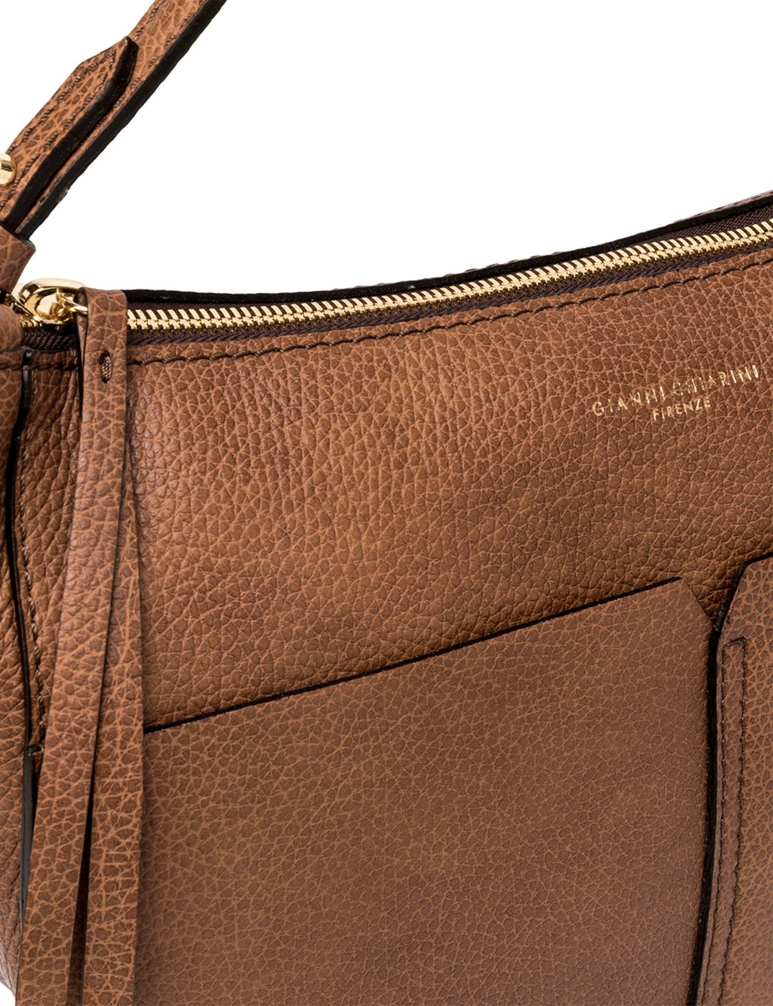 borsa pelle ginko marrone - Frida SRL
