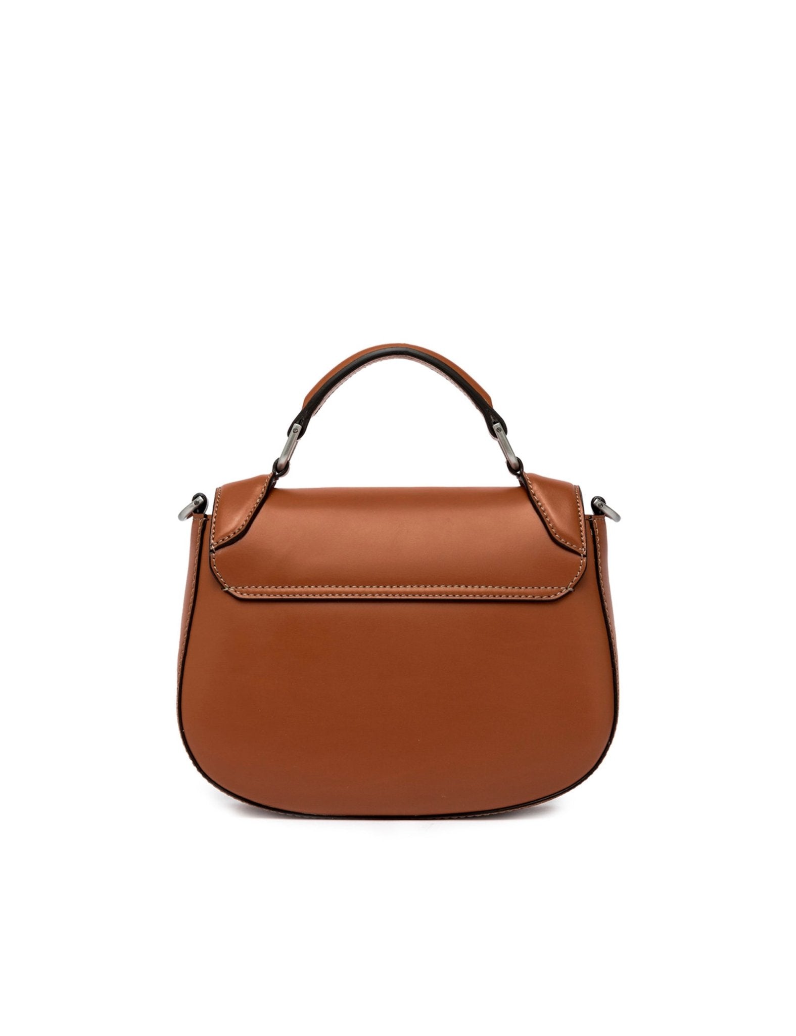 borsa pelle grace marrone - gianni chiarini - clutch