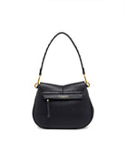 borsa pelle helena round blu - gianni chiarini - clutch
