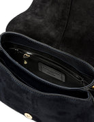 borsa pelle helena round blu - gianni chiarini - clutch