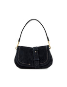 borsa pelle helena round blu - gianni chiarini - clutch