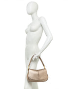 borsa pelle helena round clay - gianni chiarini - clutch