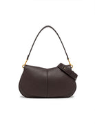 borsa pelle helena round marrone scuro - gianni chiarini - clutch