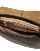 borsa pelle helena round marrone scuro - gianni chiarini - clutch