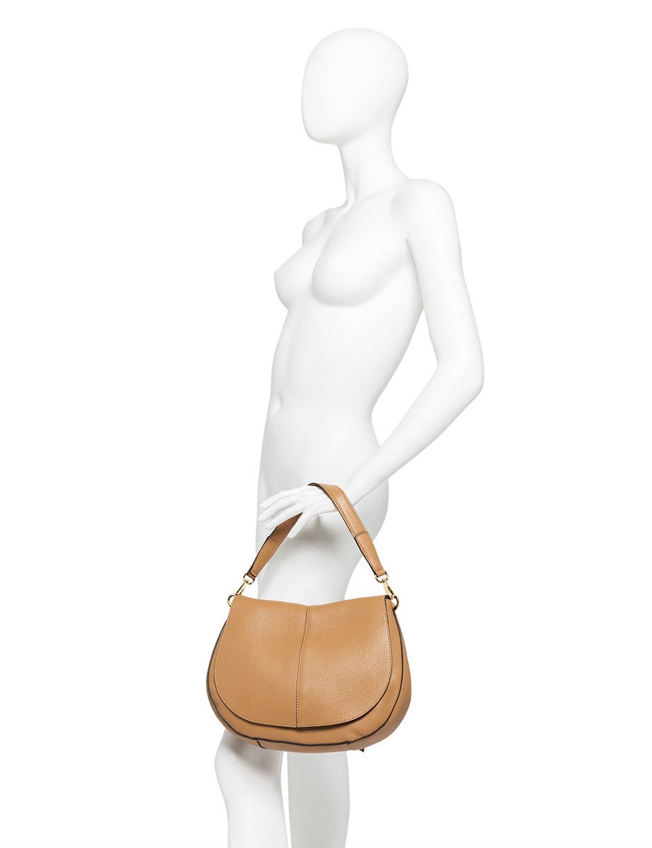 borsa pelle helena round navy - Frida SRL