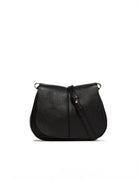 borsa pelle helena round nero - Frida SRL