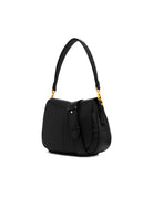 borsa pelle helena round nero - gianni chiarini - clutch