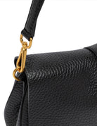 borsa pelle helena round nero - gianni chiarini - clutch