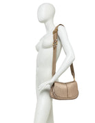 borsa pelle helena round nero - gianni chiarini - clutch