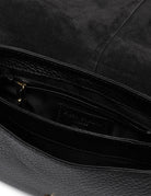 borsa pelle helena round nero - gianni chiarini - clutch