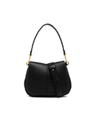 borsa pelle helena round nero - gianni chiarini - clutch