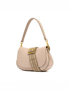 borsa pelle helena round pink salt - gianni chiarini - clutch