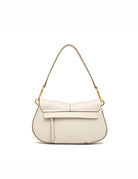 borsa pelle helena round sabbia - gianni chiarini - clutch