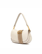 borsa pelle helena round sabbia - gianni chiarini - clutch