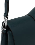 borsa pelle helena round verde - gianni chiarini - clutch