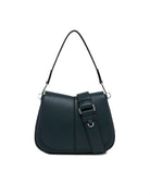 borsa pelle helena round verde - gianni chiarini - clutch