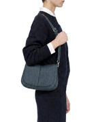 borsa pelle helena round verde - gianni chiarini - clutch